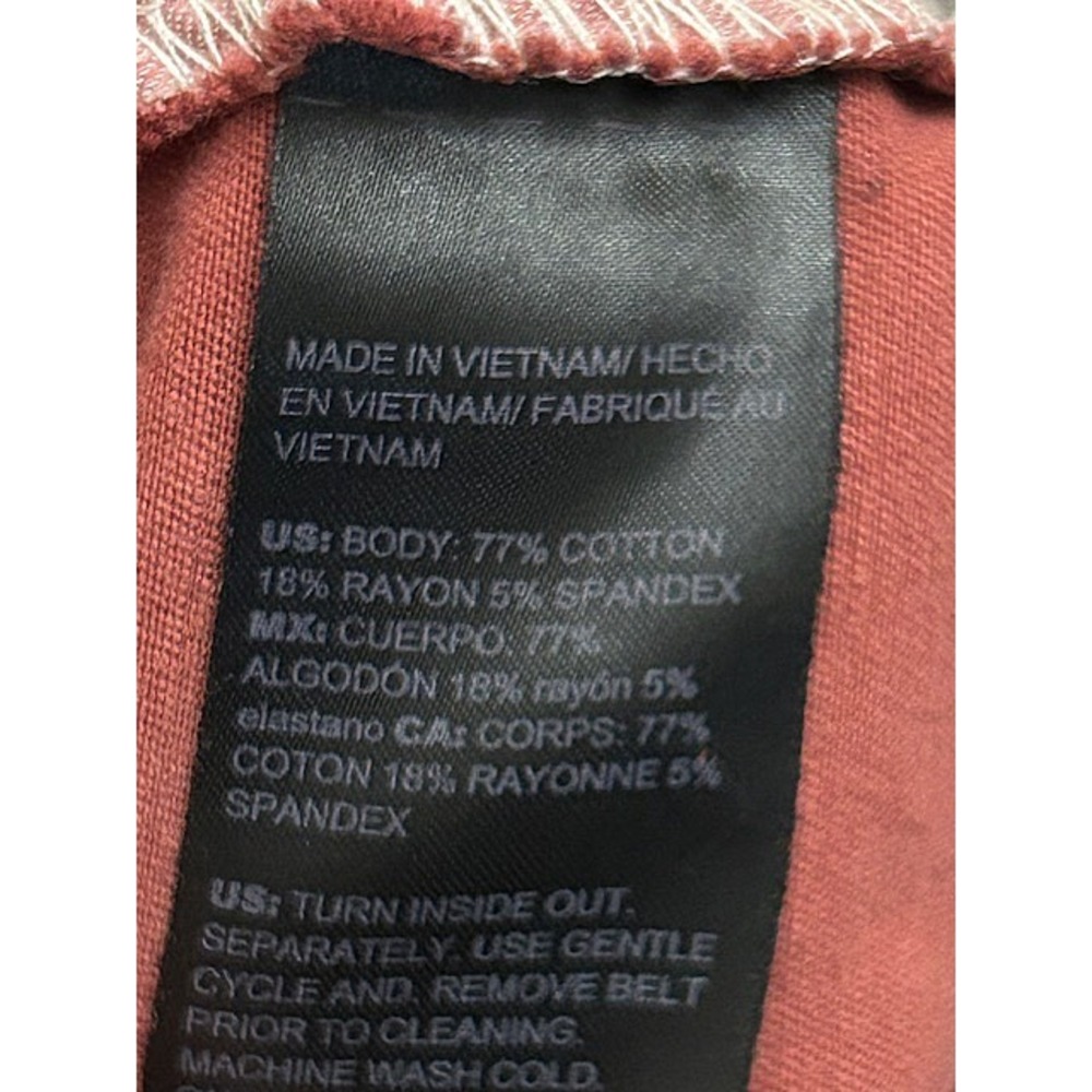 White House Black Market Womens Extra High-Rise The 5" Short Rust Red Size 00 - Picture 7 of 13